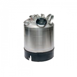Bidon en inox 9 L pour 3 têtes au choix