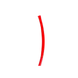 TUBE POLYETHYLENE Ø3/8 ROUGE
