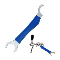 Clé pour robinet de bière et tête